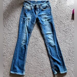 Vigoss Women's Boot Cut Jeans in Blue